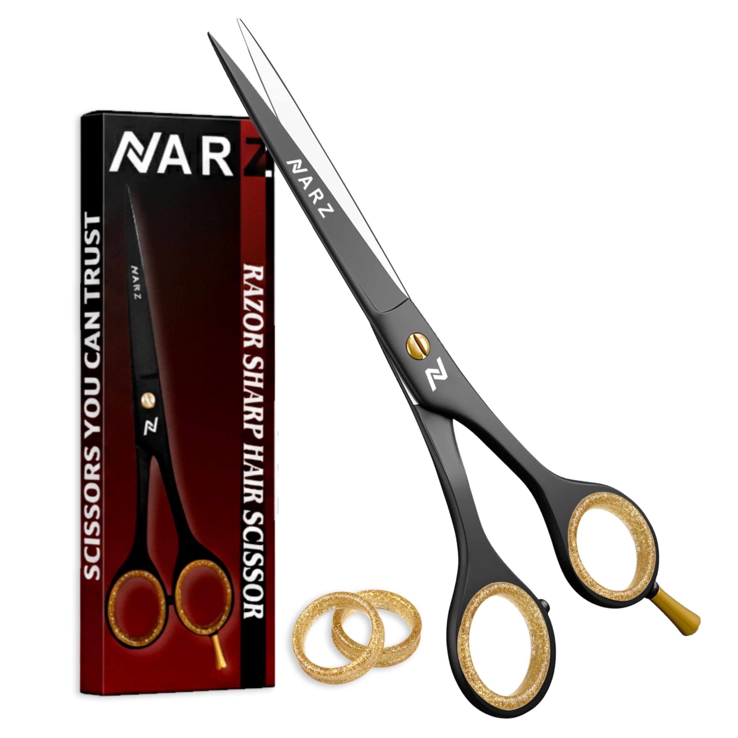 NARZ Professional Hairdressing Scissors for Barbers & Hairdressers